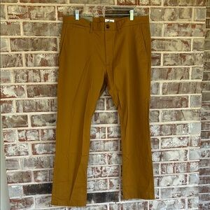 Goodfellow and Co. Mustard Slim Chino Pants